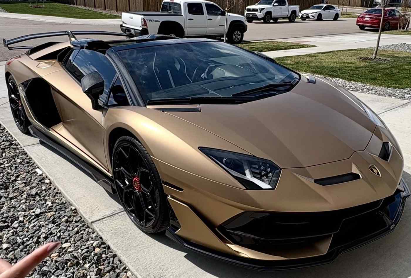 Lamborghini Aventador SVJ detail
